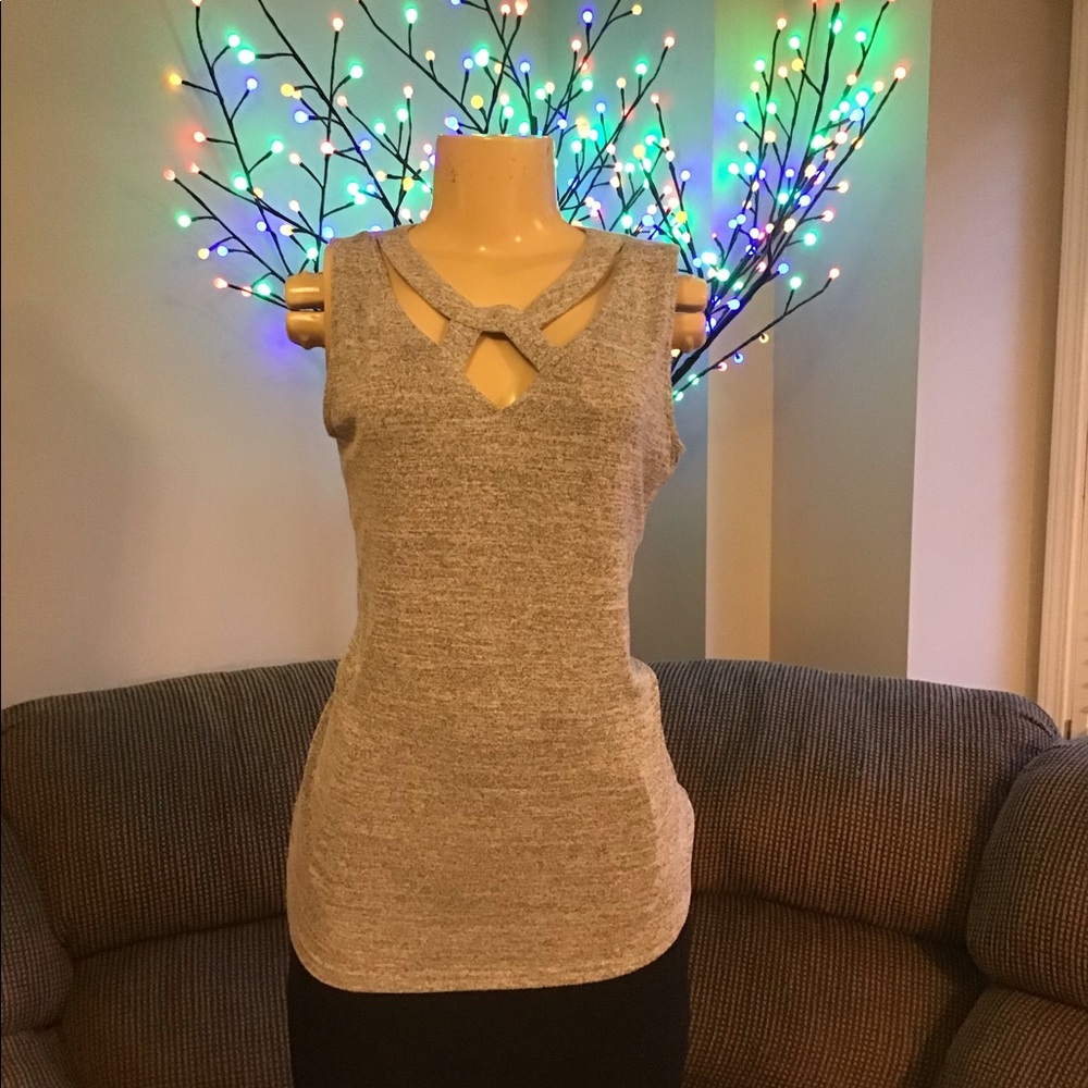 Grey Ana & Kate Sleeveless Top